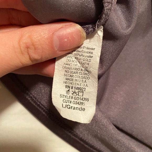 windsor purple homecoming dress!! only worn once! - Picture 5 of 5